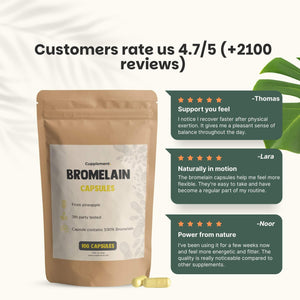 Bromelain Capsules Goyu Supplement Superfood