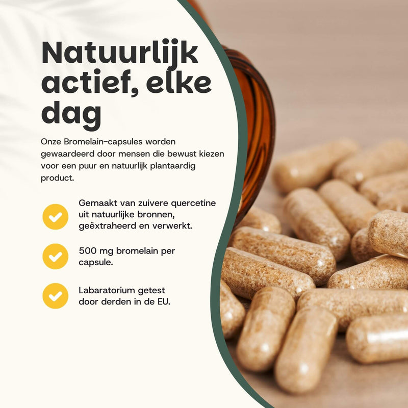 Bromelain capsules goyu supplement superfood