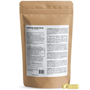 Bromelain capsules goyu supplement superfood