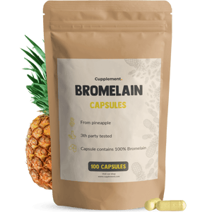 Bromelain capsules goyu supplement superfood