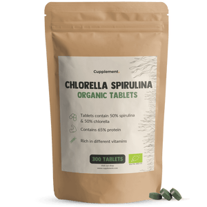Chlorella Spirulina Tabletten Organic Cupplement Superfoods Supplement