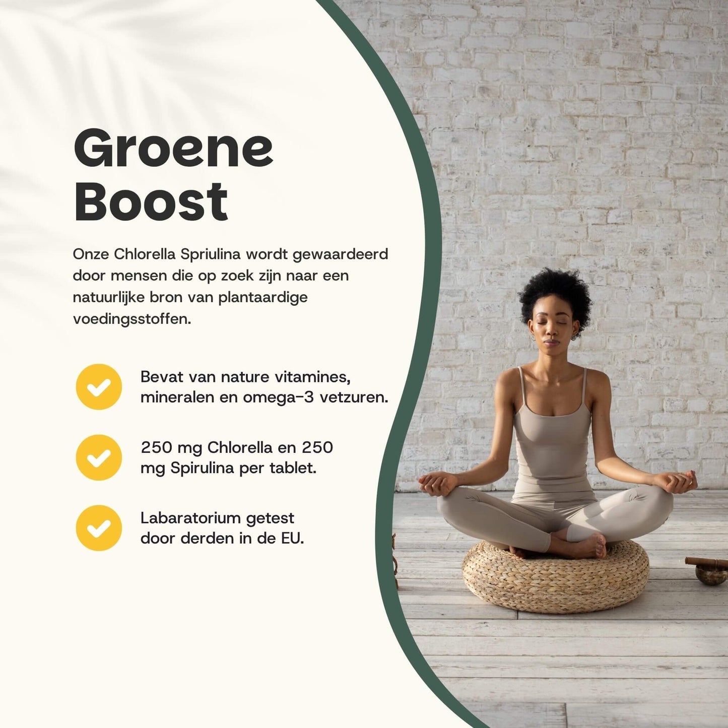 Chlorella Spirulina tabletten goyu supplement superfood