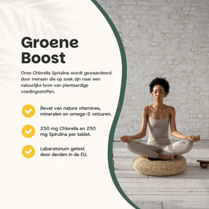 Chlorella Spirulina tabletten goyu supplement superfood