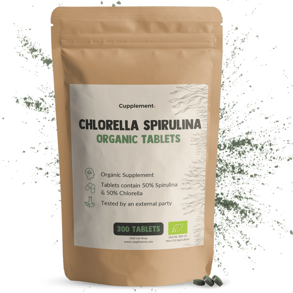 Chlorella Spirulina tabletten goyu supplement superfood