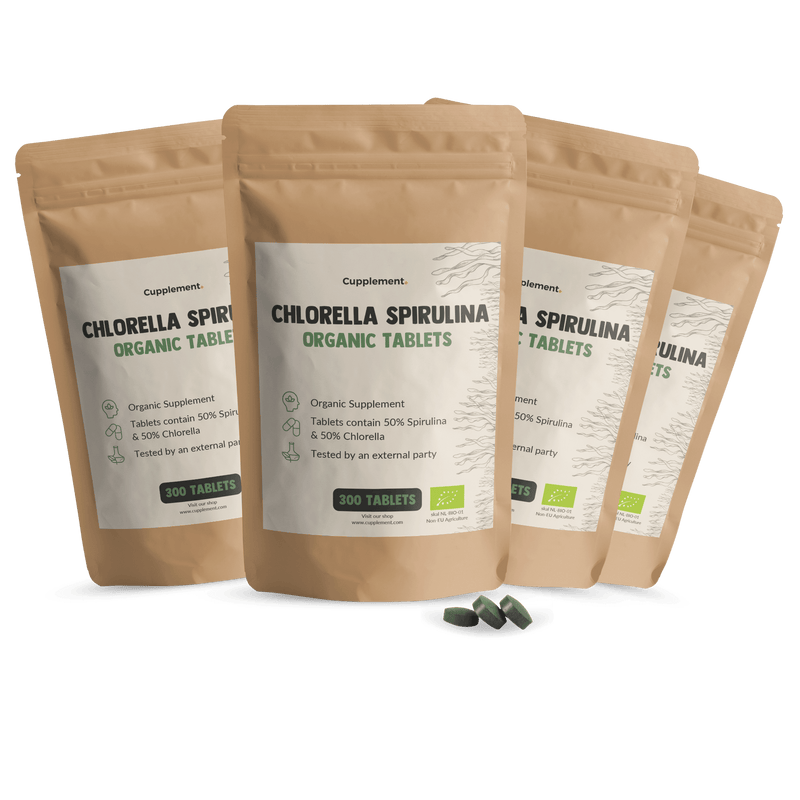 Chlorella Spirulina tabletten goyu supplement superfood