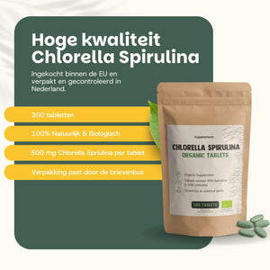 Chlorella Spirulina tabletten goyu supplement superfood