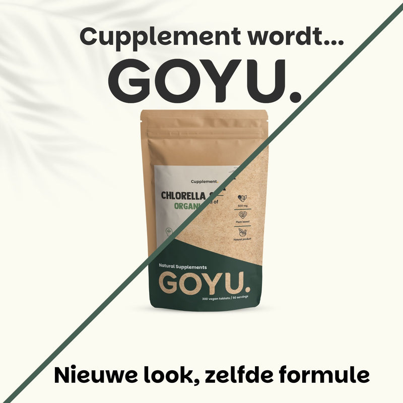 Chlorella Spirulina tabletten goyu supplement superfood