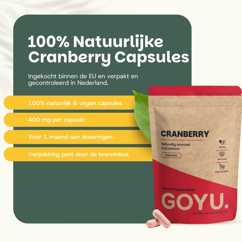 Cranberry Extract Capsules 400 mg