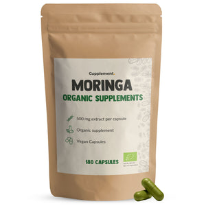 Moringa Capsules 500 mg Biologisch