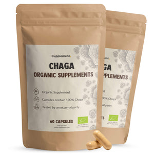 Chaga Capsules 500 mg Organic