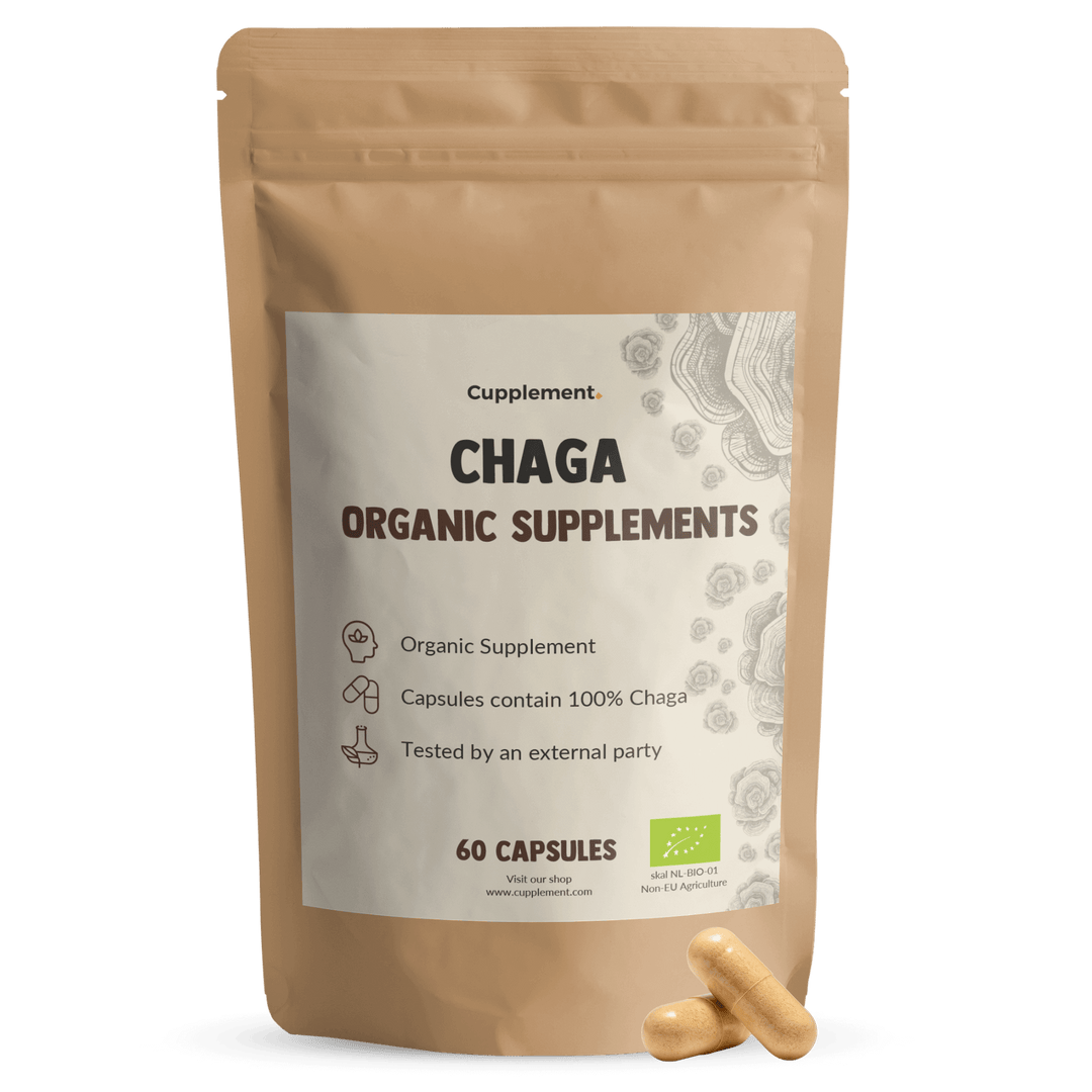 Chaga Capsules 500 mg Organic