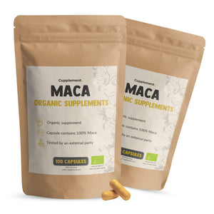 Maca Capsules 500 mg Organic