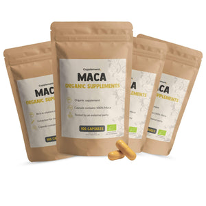 Maca Capsules 500 mg Organic