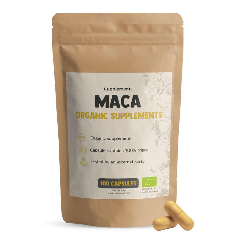 Maca Capsules 500 mg Organic