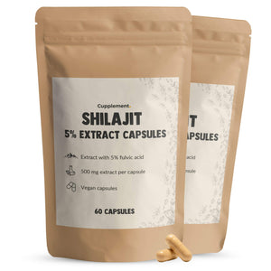 Shilajit Extract (5%) Capsules 500 mg