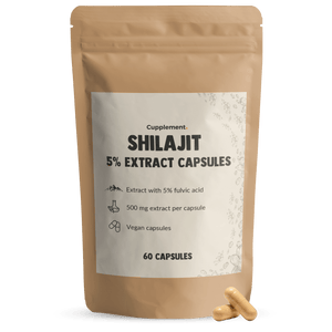 Shilajit Extract (5%) Capsules 500 mg
