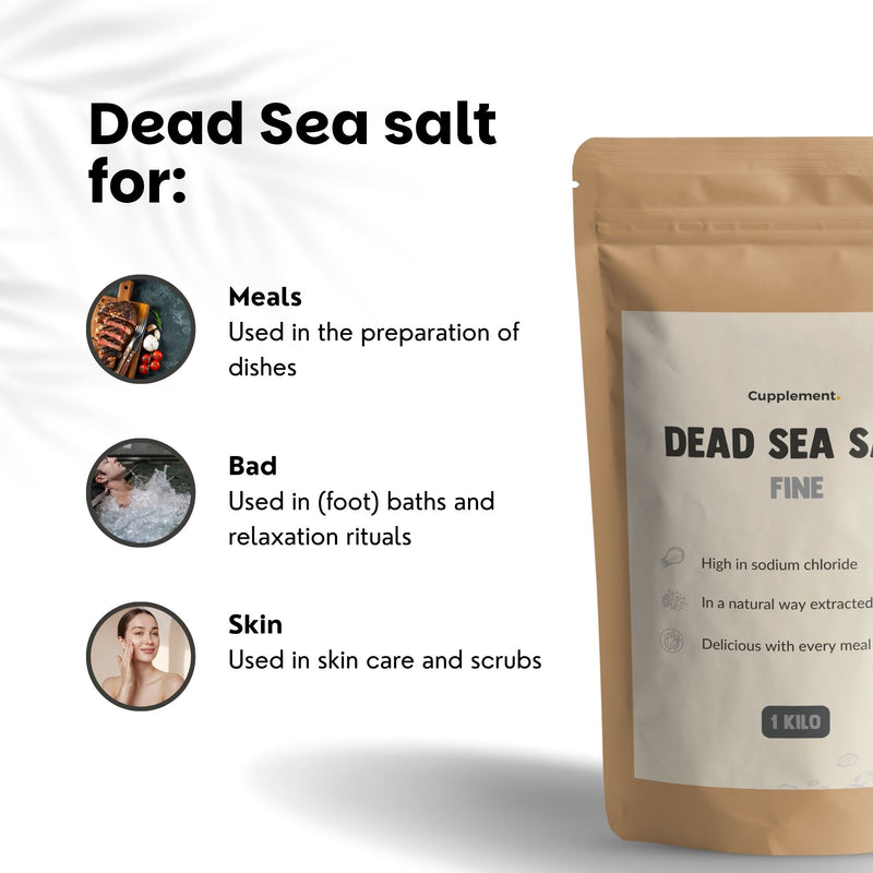 Dead Sea Salt 1KG Goyu Superfood Supplement