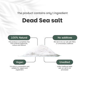 Dead Sea Salt 1KG Goyu Superfood Supplement