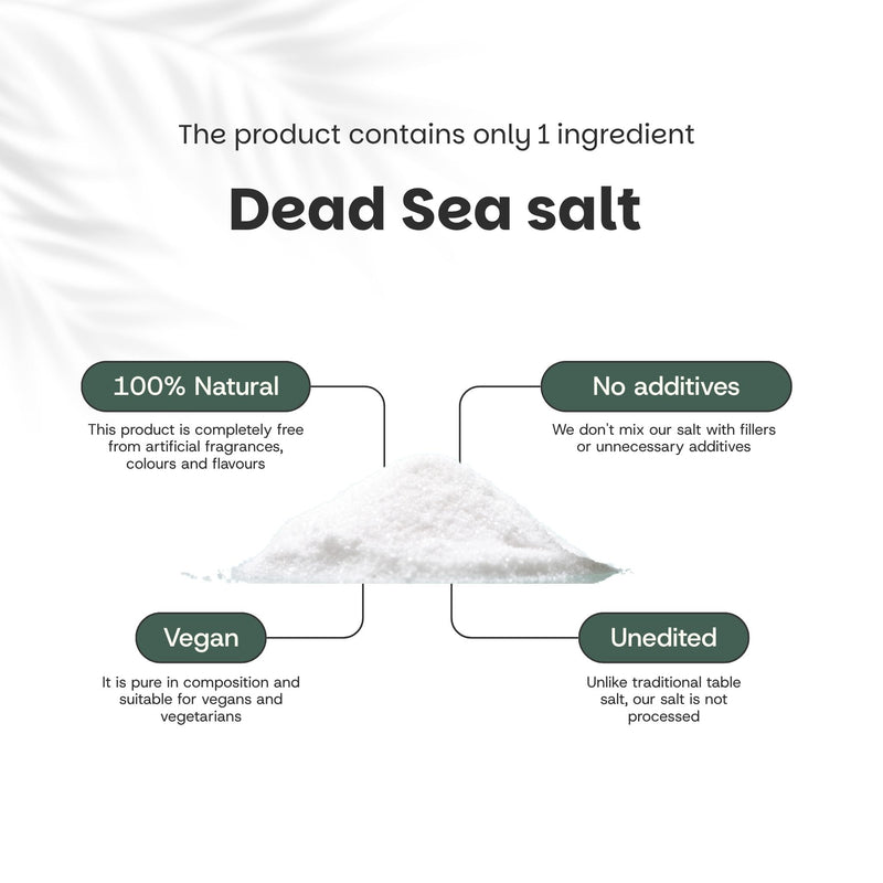Dead Sea Salt 1KG Goyu Superfood Supplement