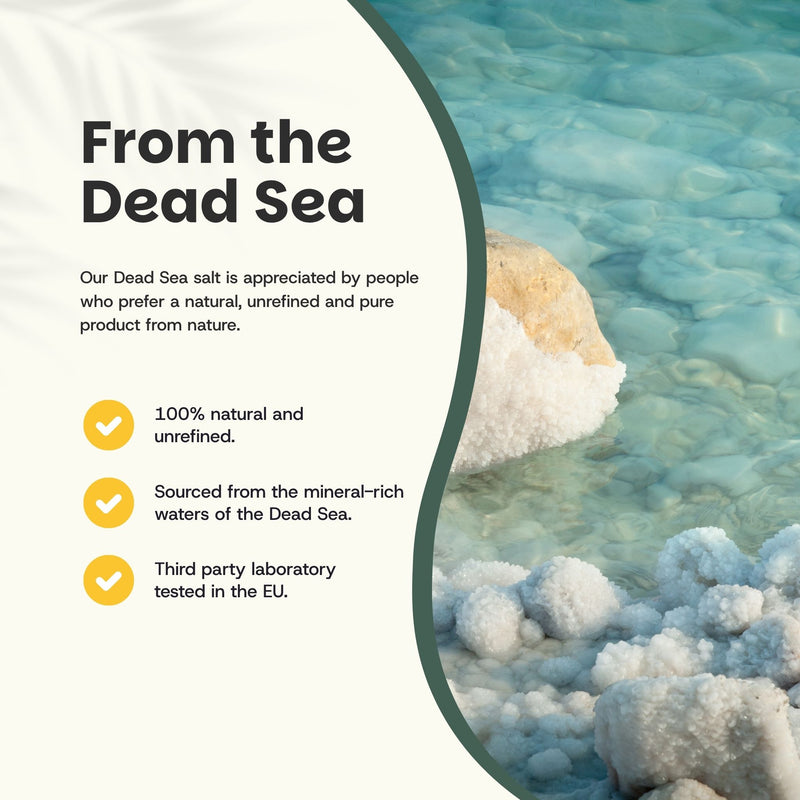 Dead Sea Salt 1KG Goyu Superfood Supplement