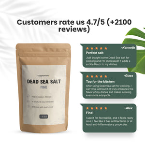 Dead Sea Salt 1KG Goyu Superfood Supplement
