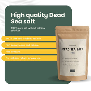 Dead Sea Salt 1KG Goyu Superfood Supplement