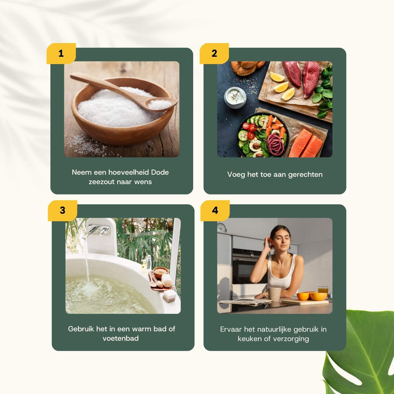 Dode zeezout 1KG goyu superfood supplement