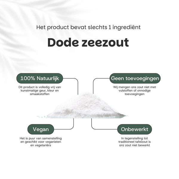 Dode zeezout 1KG goyu superfood supplement