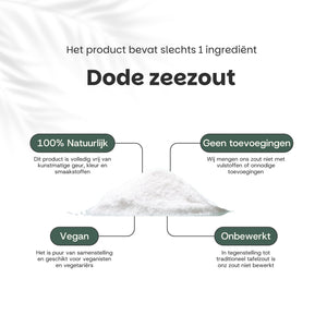 Dode zeezout 1KG goyu superfood supplement