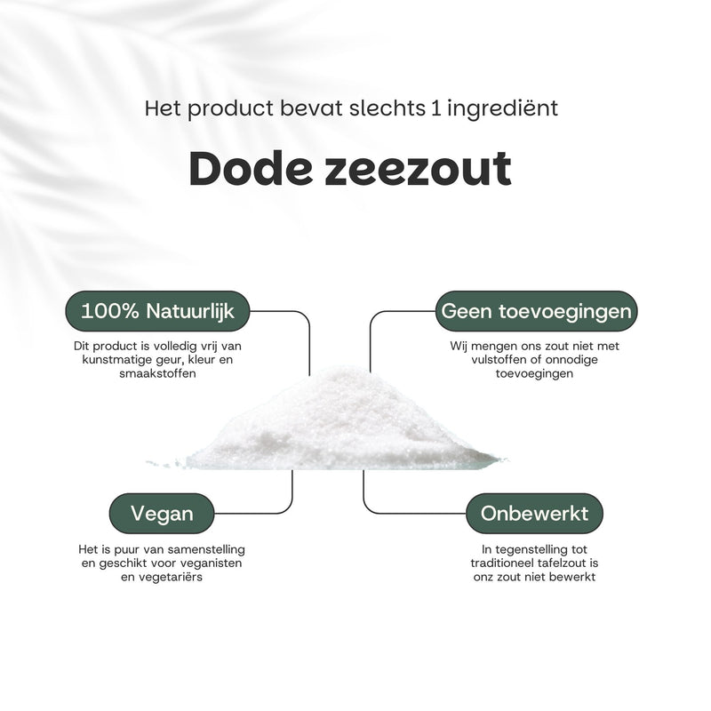 Dode zeezout 1KG goyu superfood supplement