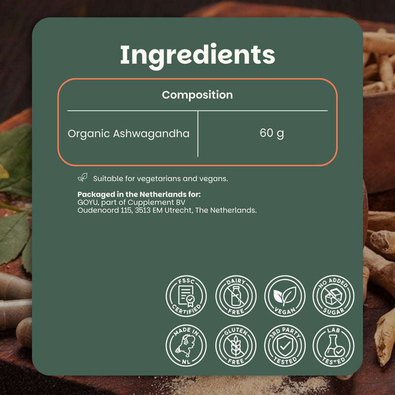 Ashwagandha Powder Biologisch