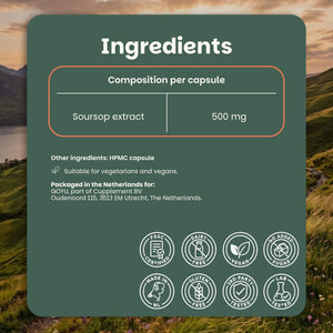 Soursop Capsules Goyu Supplement Superfood