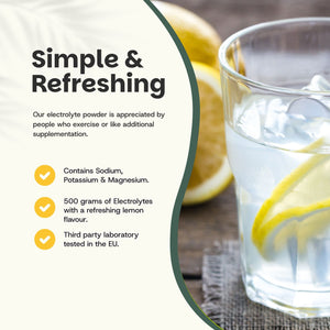 Electrolyte extract capsules goyu superfood supplement