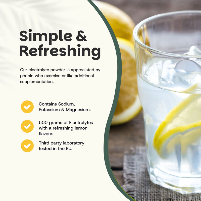 Electrolyte extract capsules goyu superfood supplement