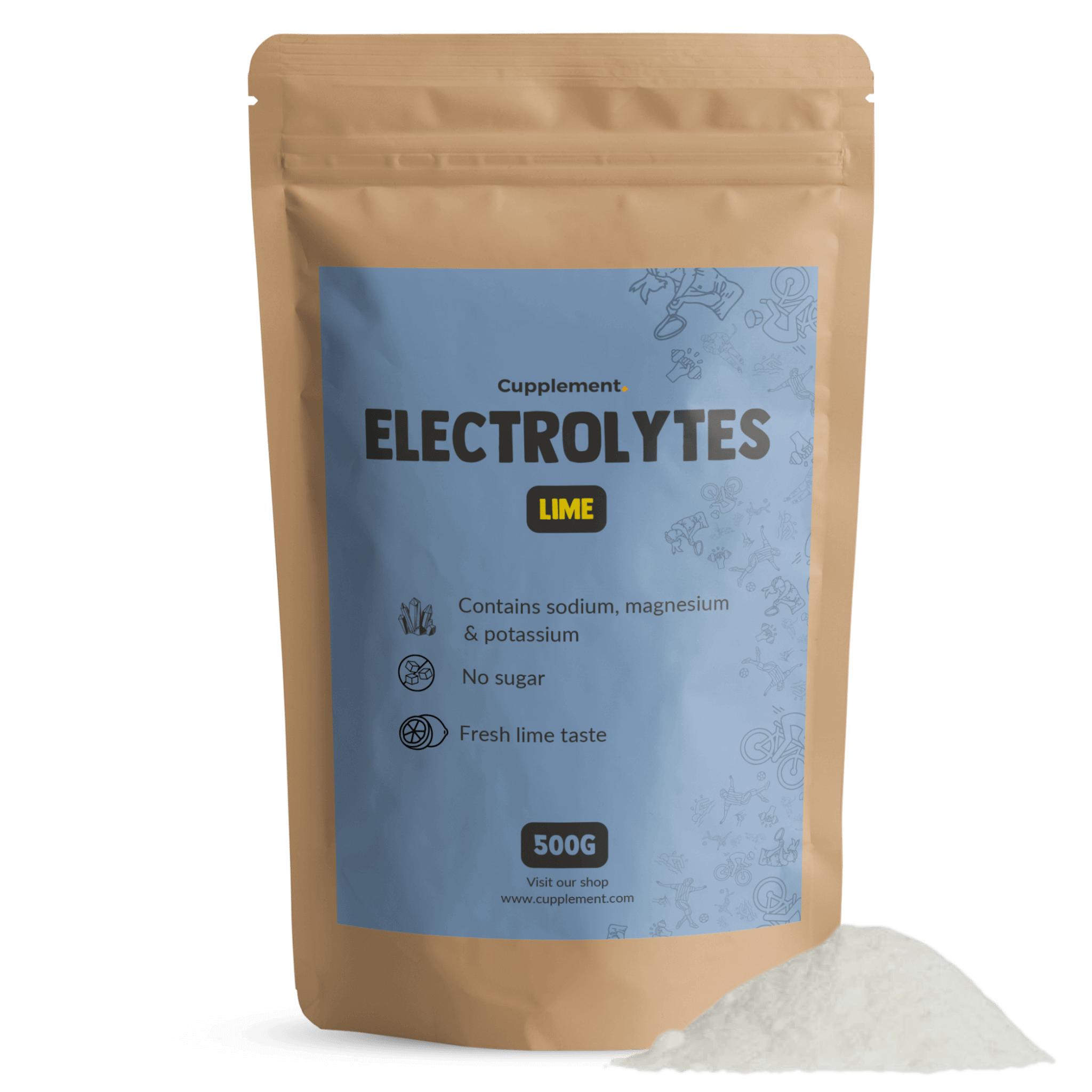 Electrolytes 500 Gram Cupplement Superfood Supplement