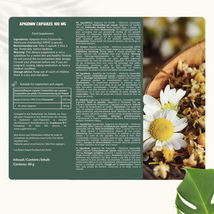 Apigenine extract capsules goyu superfood supplement