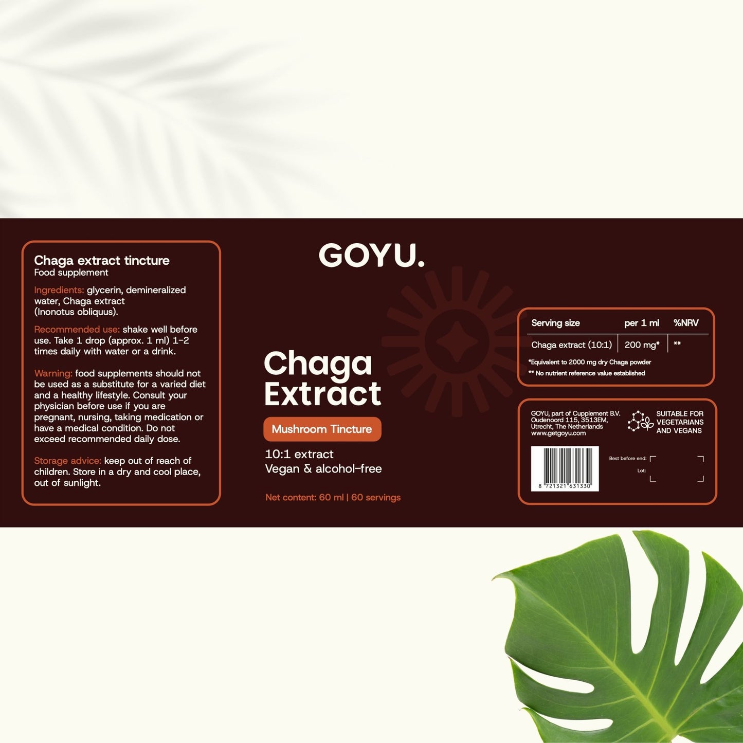 Teinture de Chaga