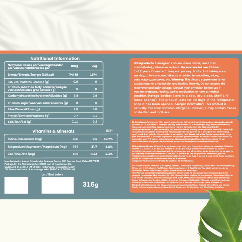 Sea Moss Gel
