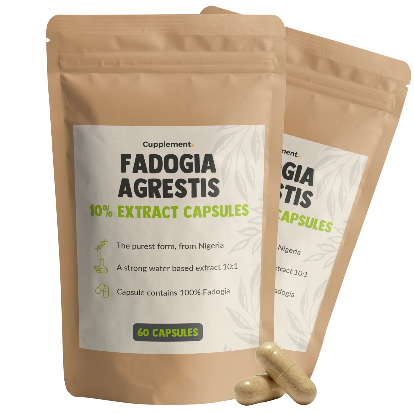 Fadogia Agrestis capsules goyu superfood supplement