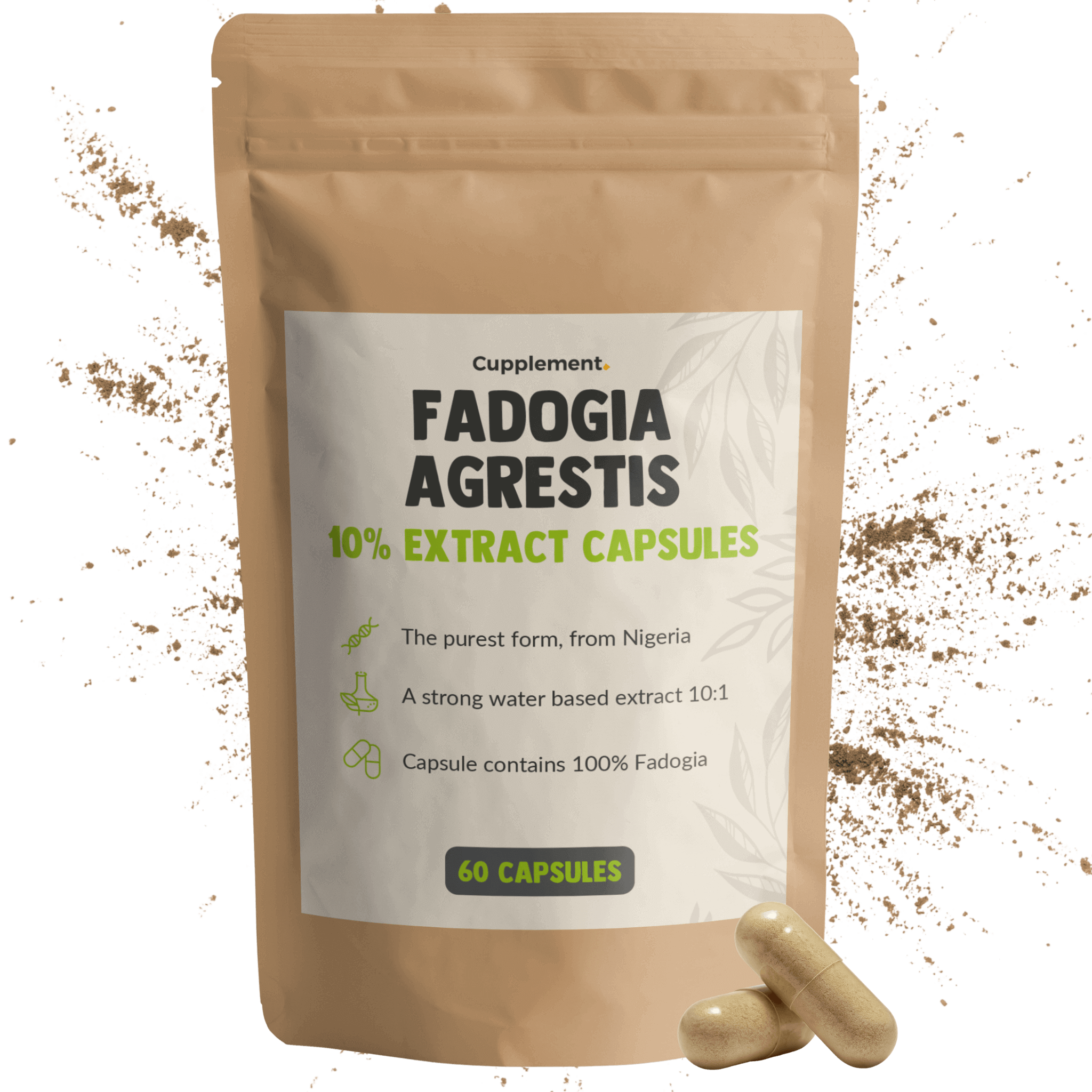 Fadogia Agrestis Capsules 500 mg