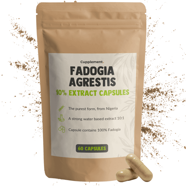 Fadogia Agrestis capsules goyu superfood supplement