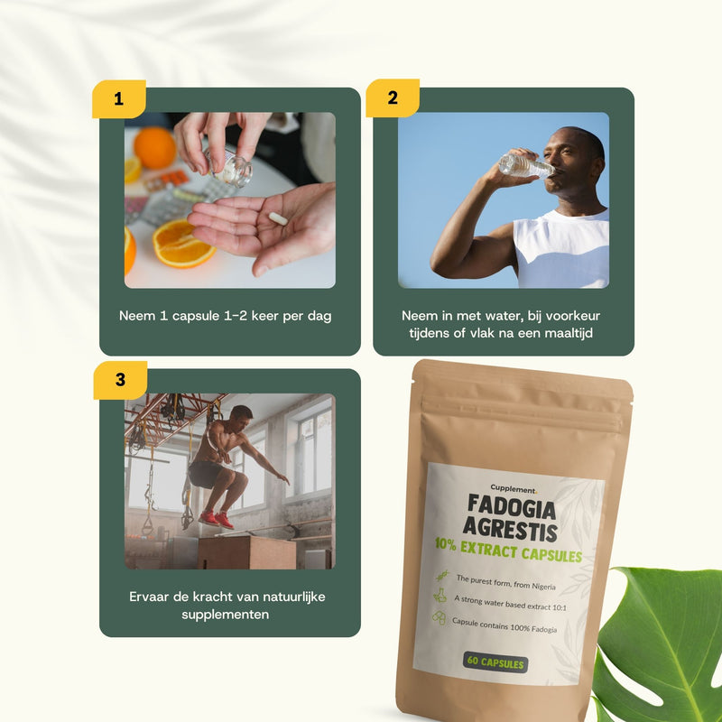 Fadogia Agrestis capsules goyu superfood supplement