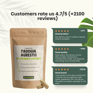 Fadogia Agrestis capsules goyu superfood supplement