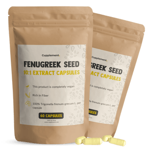 Fenugreek seed capsules goyu supplement superfood