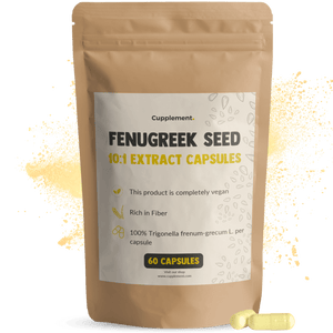 Fenugreek seed capsules goyu supplement superfood