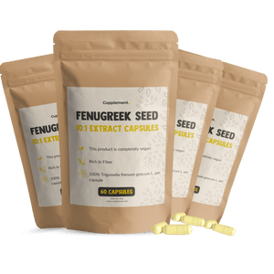 Fenugreek seed capsules goyu supplement superfood