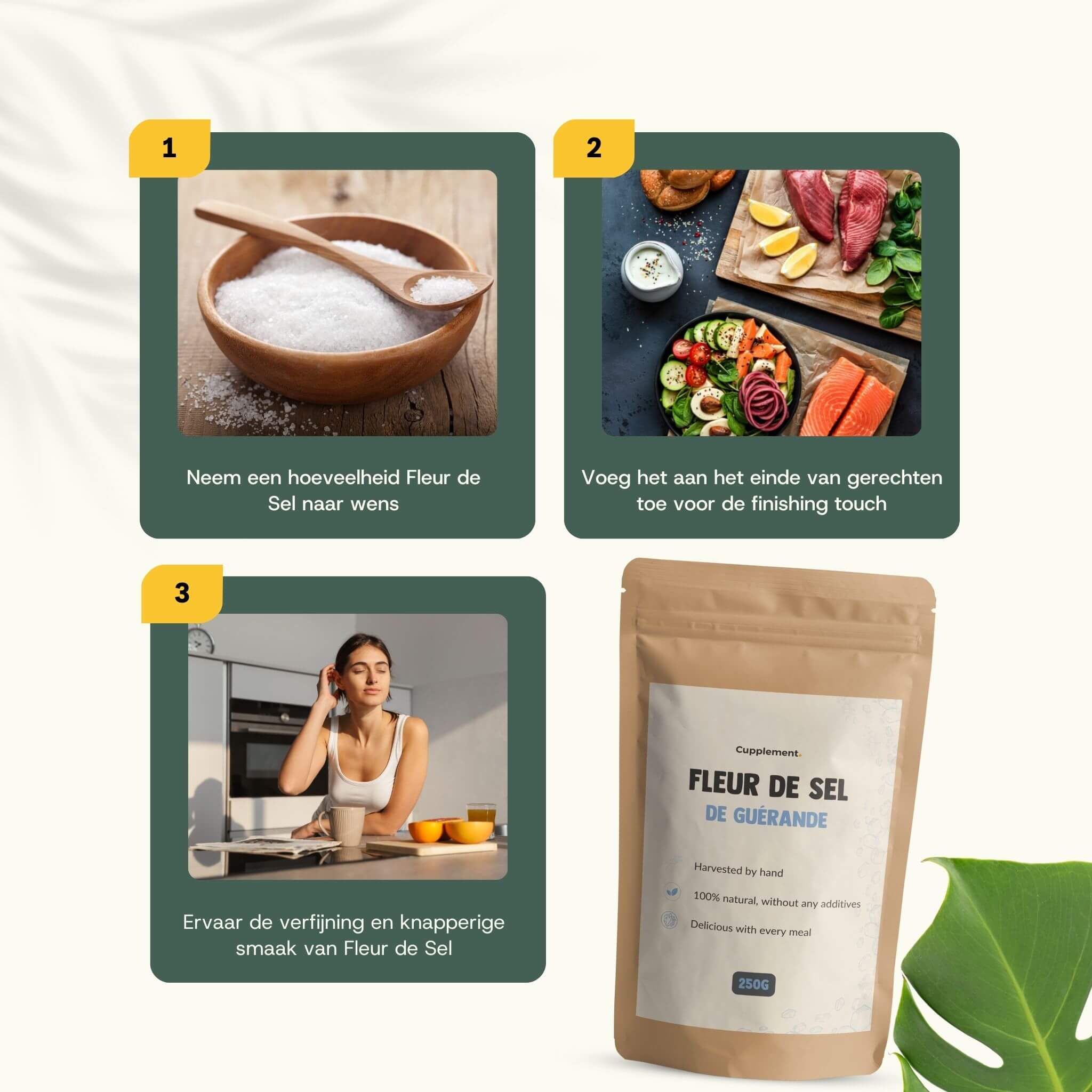 Fleur de Sel de Guérande 250 grams | Pure Salt | Cupplement – GOYU