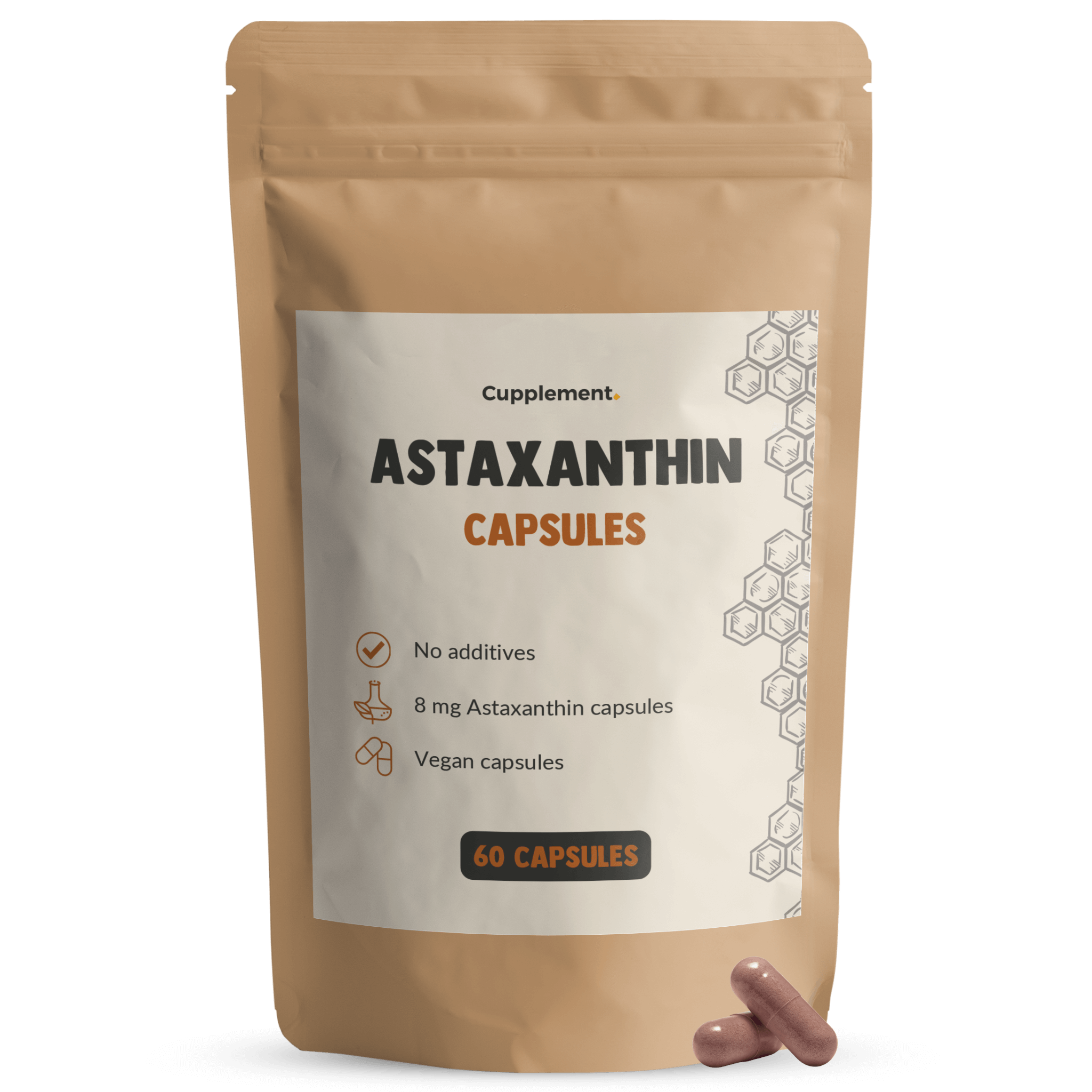 Astaxanthin Capsules 8 mg
