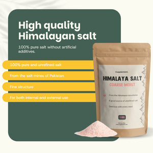 Himalayan salt goyu superfood supplement