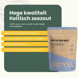 Keltisch zeezout 800g goyu superfood supplement